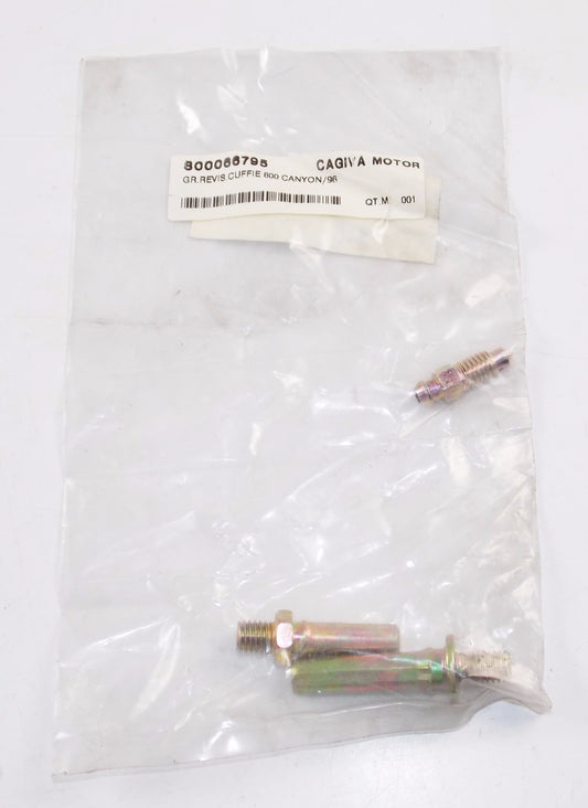 NOS OEM CAGIVA 1990-1998 CANYON 600 ELEFANT 750 CAPS REVISION SET 800066795 - MotoRaider