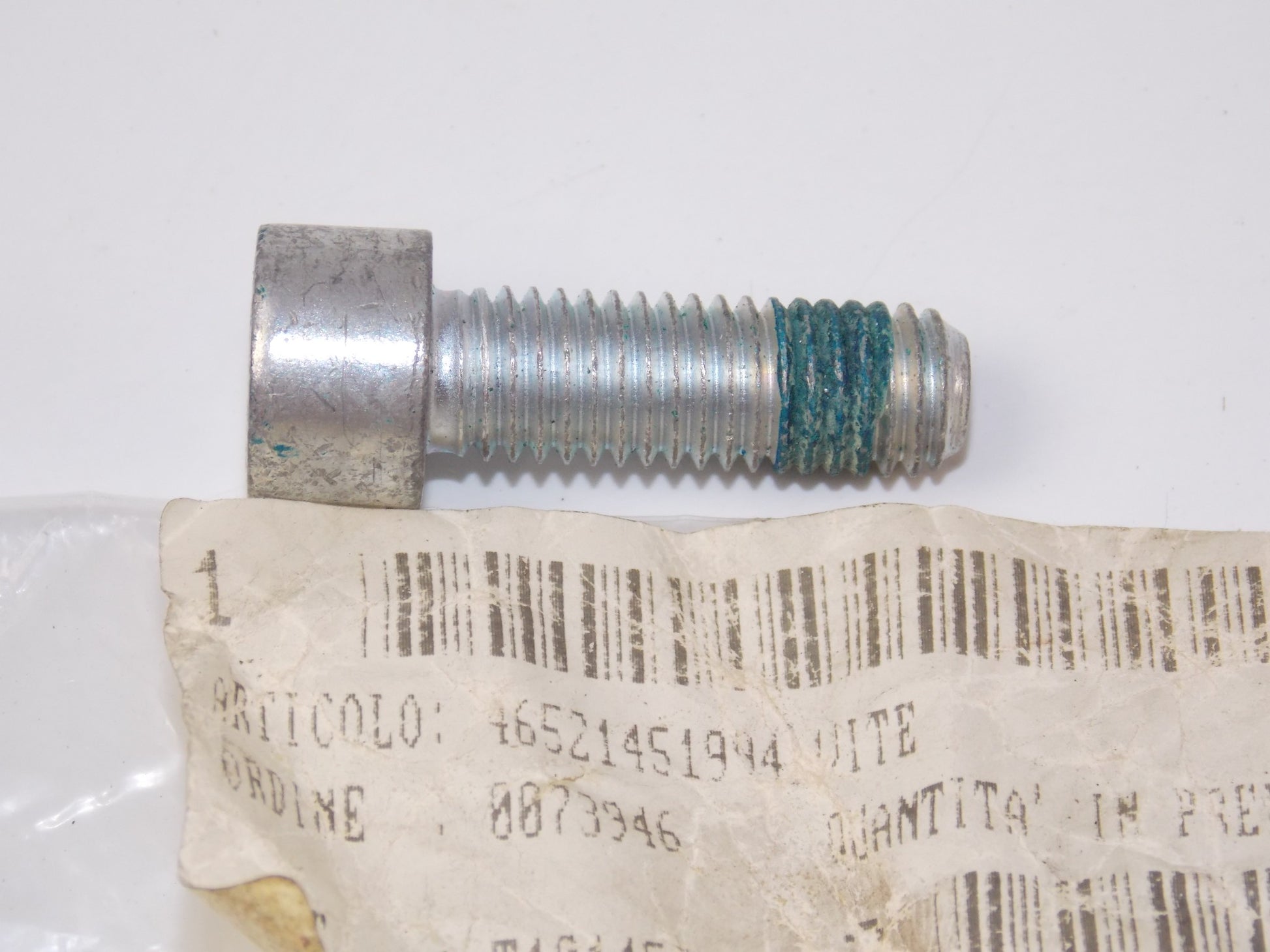 NOS OEM BMW 1982-1989 K100/RS/RT FILLISTER HEAD SCREW 46521451994 - MotoRaider