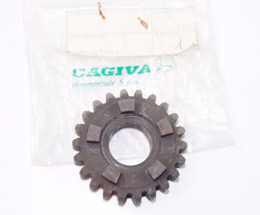 NOS OEM CAGIVA 87-99 125 BLUES CRUISER FRECCIA COUNTER SHAFT GEAR 6th 800052447 - MotoRaider