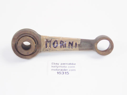 CONNECTING ROD + PIN + BEARING MORINI 125 cc OVERALL LENGTH 132mm VINATGE ITALY - MotoRaider