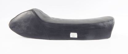 GA-MAN YAMAHA BLACK SADDLE SEAT L=22" W=10" CAFÉ RACER RD VINTAGE ITALY - MotoRaider