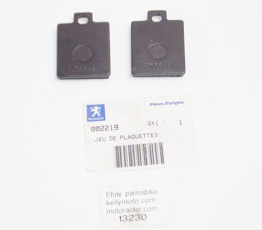 OEM PEUGEOT 2011-2012 TWEET 125 BRAKING SYSTEM BRAKE PAD SET # 802219 - MotoRaider