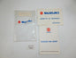 1990's SUZUKI GN250M WARRANTY BOOK ITALIAN VINTAGE MOTORCYCLE - MotoRaider