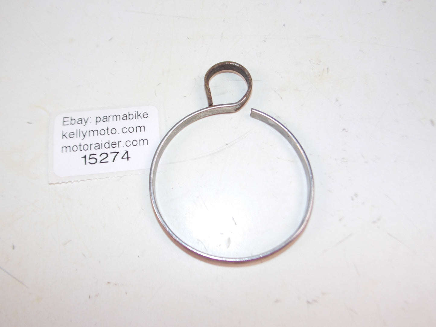 VINTAGE MOTORCYCLE FRONT FORK CABLE GUIDE CLIP D=54mm OSSA KAWASAKI CAGIVA MAICO - MotoRaider