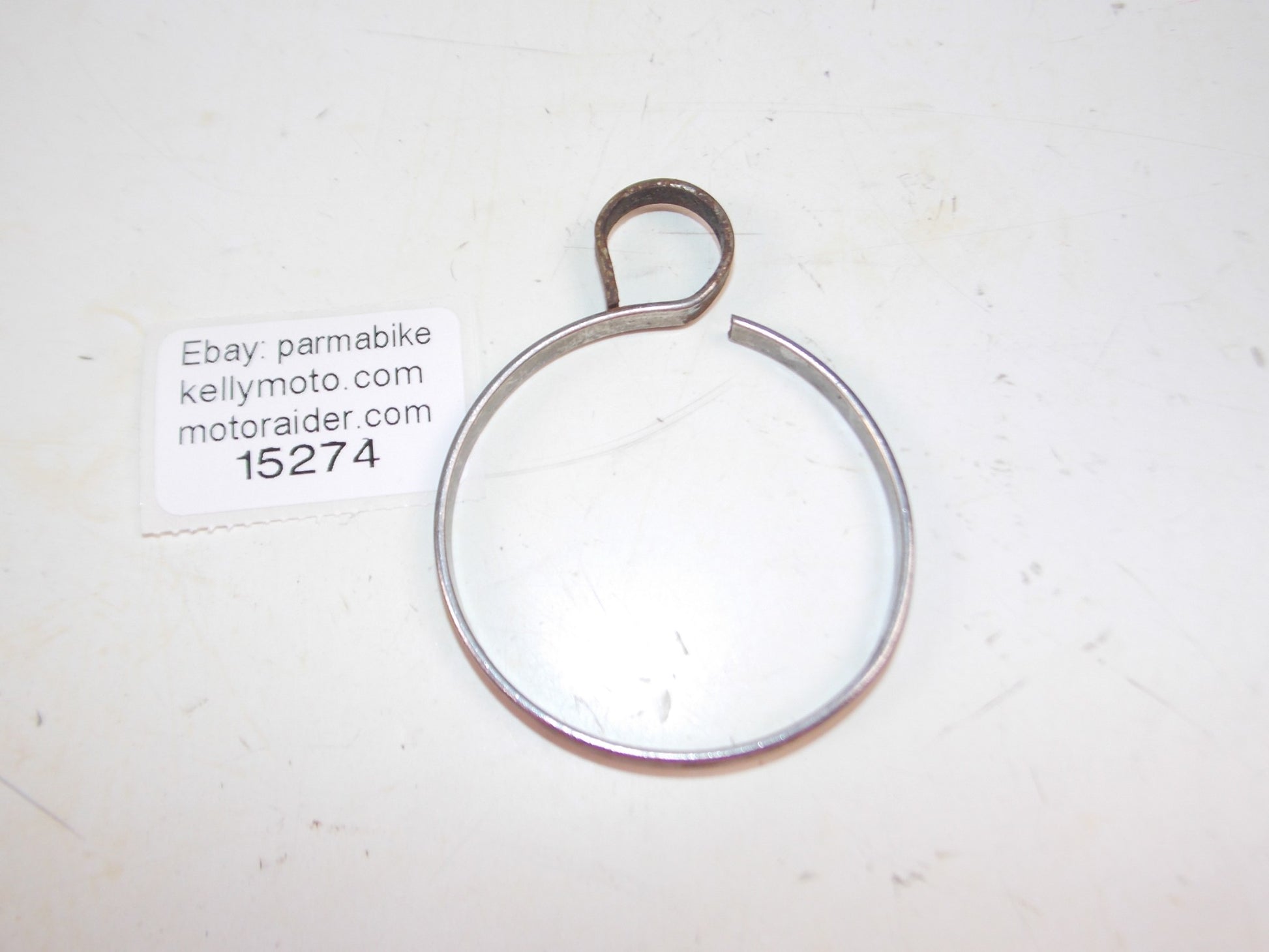 VINTAGE MOTORCYCLE FRONT FORK CABLE GUIDE CLIP D=54mm OSSA KAWASAKI CAGIVA MAICO - MotoRaider
