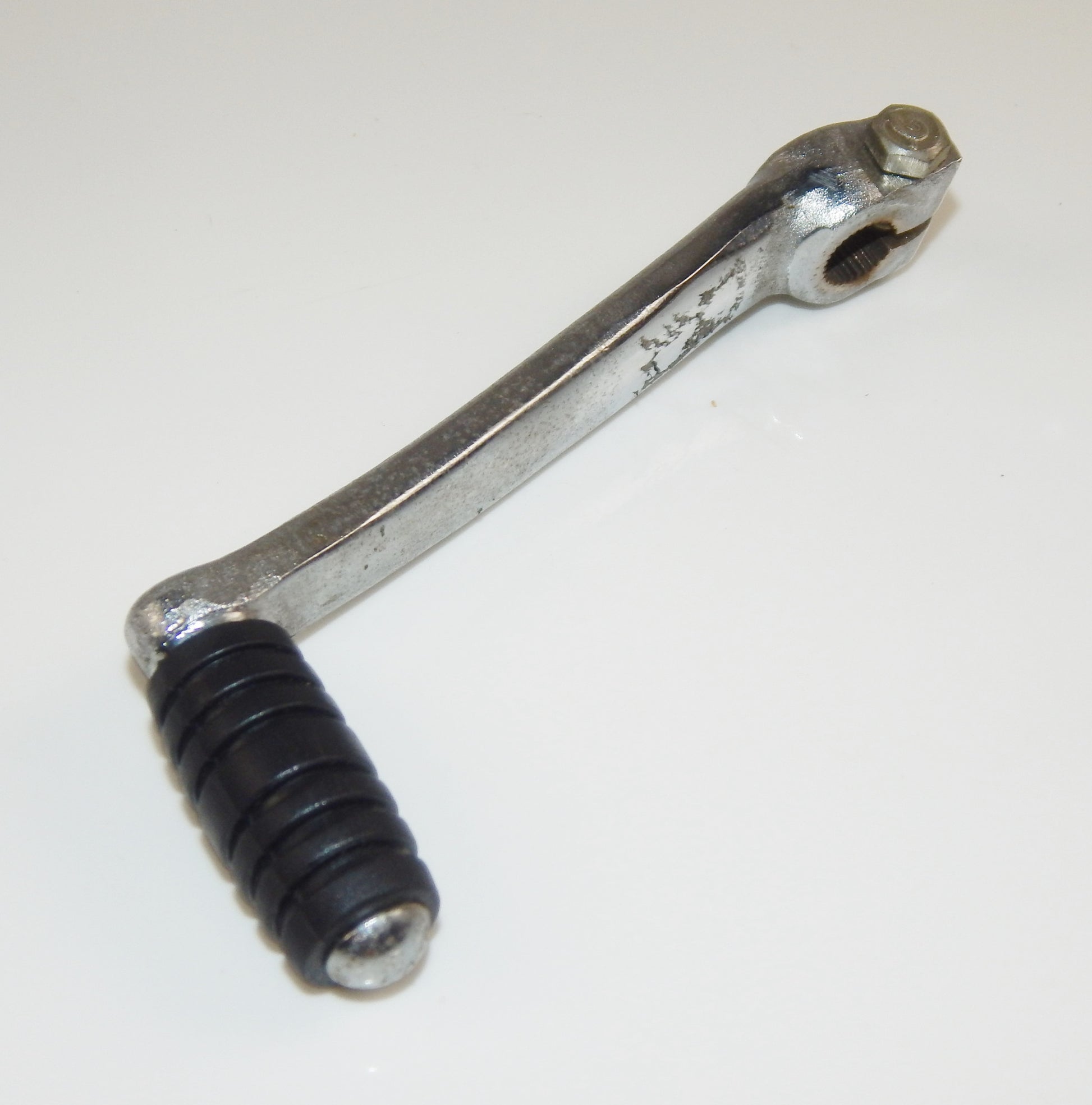 VINTAGE MOTORCYCLES GEAR SHIFTER LEVER PEDAL LENGTH 5 1/4" SPLINE D= 11 mm - MotoRaider