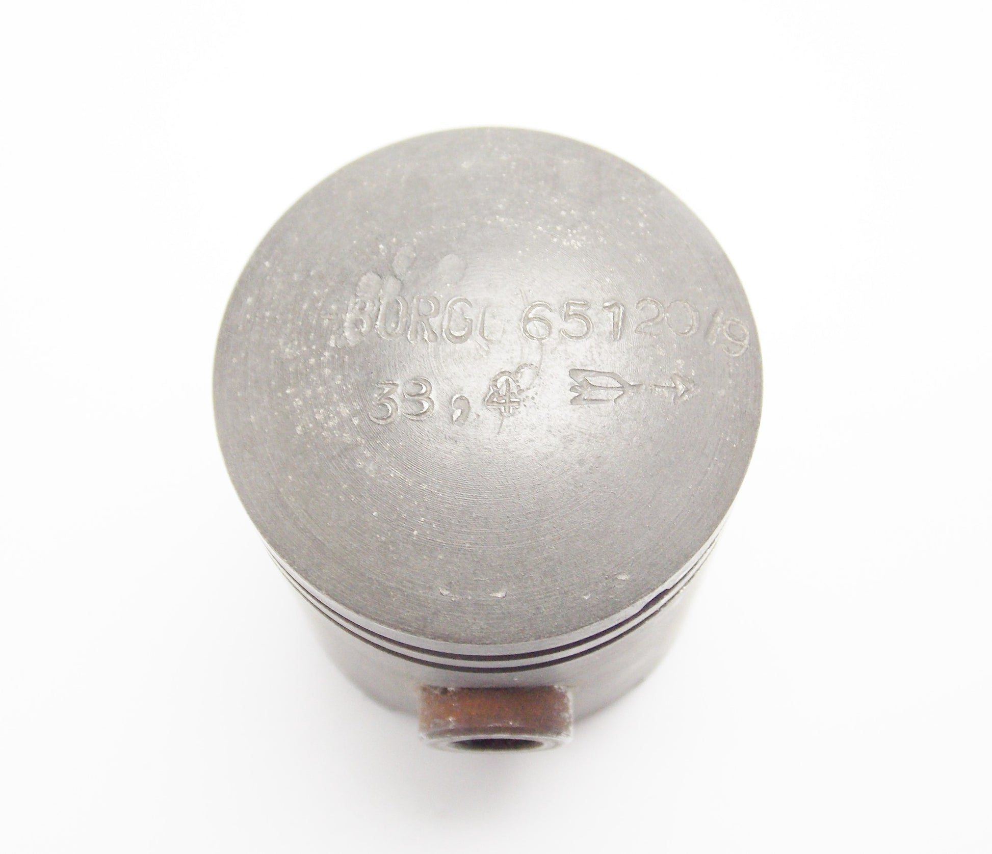 NOS BORGO 66/5120/0 PISTON + PIN + CLIPS D. 38.4 INNOCENTI MOTOR LAMBRETTA - MotoRaider