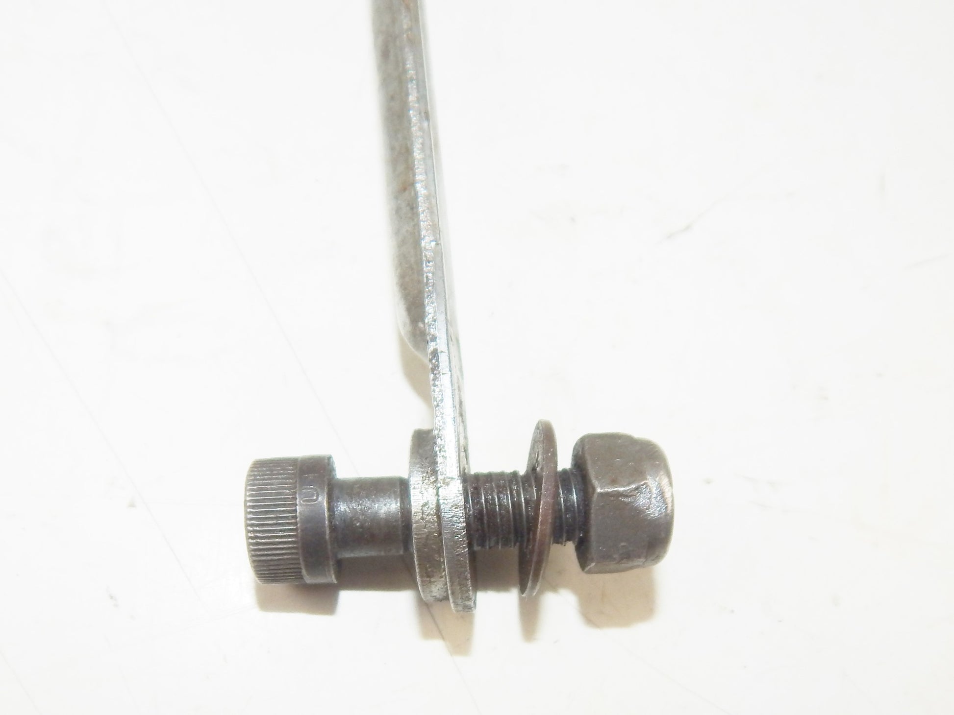 1970's KTM FRONT WHEEL BRAKE PLATE ROD STAY BRACKET ANCHOR VINTAGE - MotoRaider
