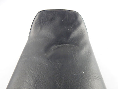 GA-MAN YAMAHA BLACK SADDLE SEAT L=22" W=10" CAFÉ RACER RD VINTAGE ITALY - MotoRaider