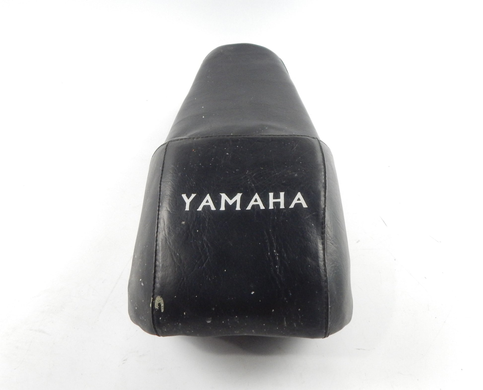 GA-MAN YAMAHA BLACK SADDLE SEAT L=22" W=10" CAFÉ RACER RD VINTAGE ITALY - MotoRaider