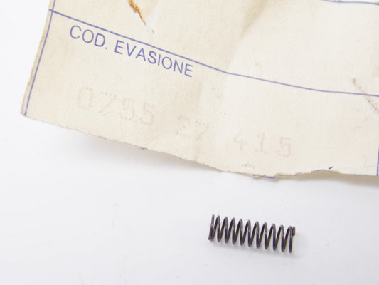 NOS OEM 1986 DUCATI INDIANA 350 PUMP ARM RETURN SPRING 075527415 - MotoRaider