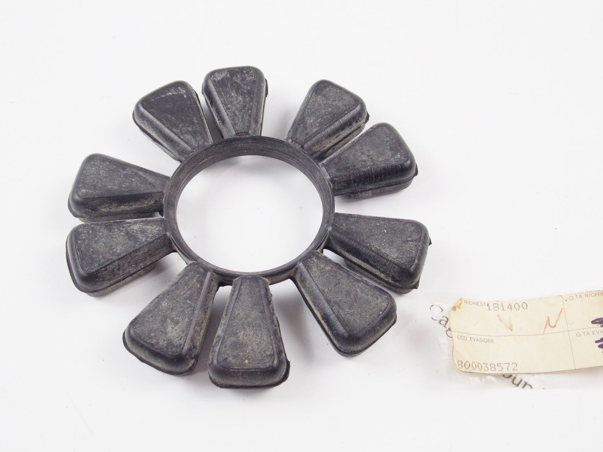 NOS OEM CAGIVA 1987 ELEFANTRE 125 REAR WHEEL RUBBER DAMPENER 800038572 - MotoRaider