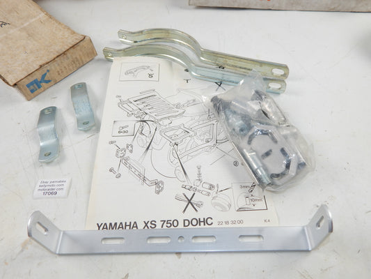KRAUSER LUGGAGE MOUNTNG HARDWARE KIT PLATES BRACKETS BOLTS YAMAHA XS750 22183200 - MotoRaider