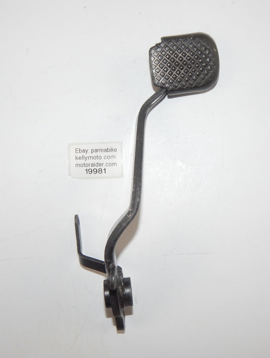 VINTAGE MOTORCYCLE REAR BRAKE LEVER PEDAL L=160mm SPLINE D=14mm SUZUKI YAMAHA - MotoRaider