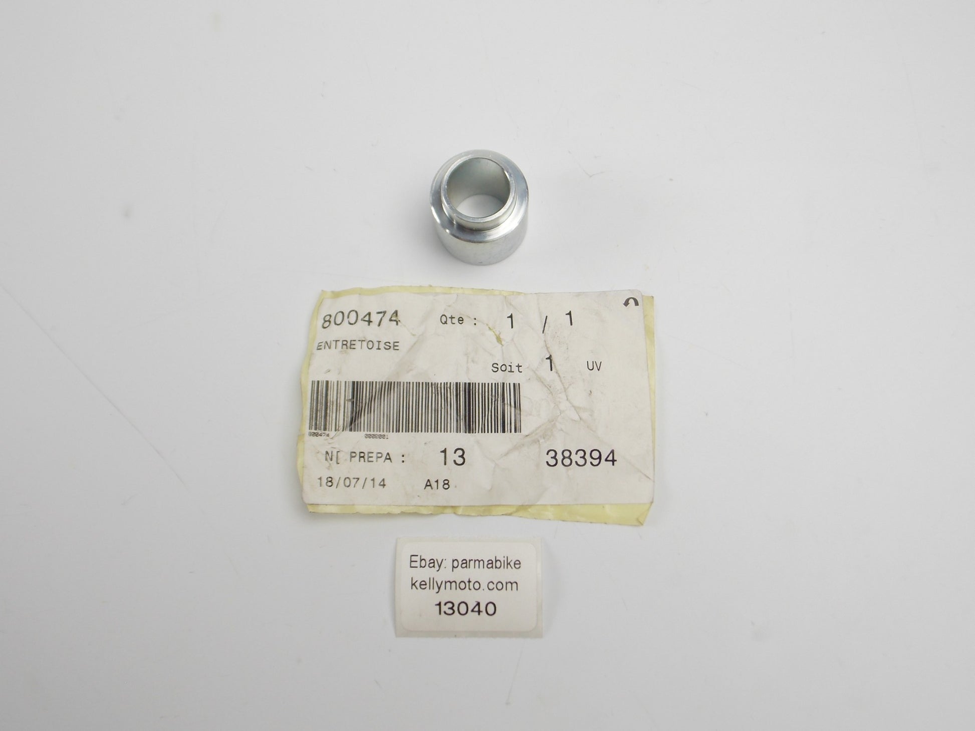 OEM PEUGEOT 2009 SUM 125 SCOOTER REAR SCHOCK AND STAND SPACER BUSHGING 800474 - MotoRaider
