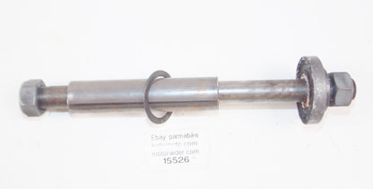 1972 MORINI CORSARO 125 REAR WHEEL PIN BOLT AXLE SPACER BOLT NUT WASHER - MotoRaider