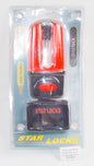 NOS STAR LOCKS MOTORCYCLES SCOOTER RED BRAKE DISC LOCK SECURITY ANTITHEFT - MotoRaider