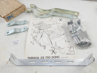 KRAUSER LUGGAGE MOUNTNG HARDWARE KIT PLATES BRACKETS BOLTS YAMAHA XS750 22183200 - MotoRaider