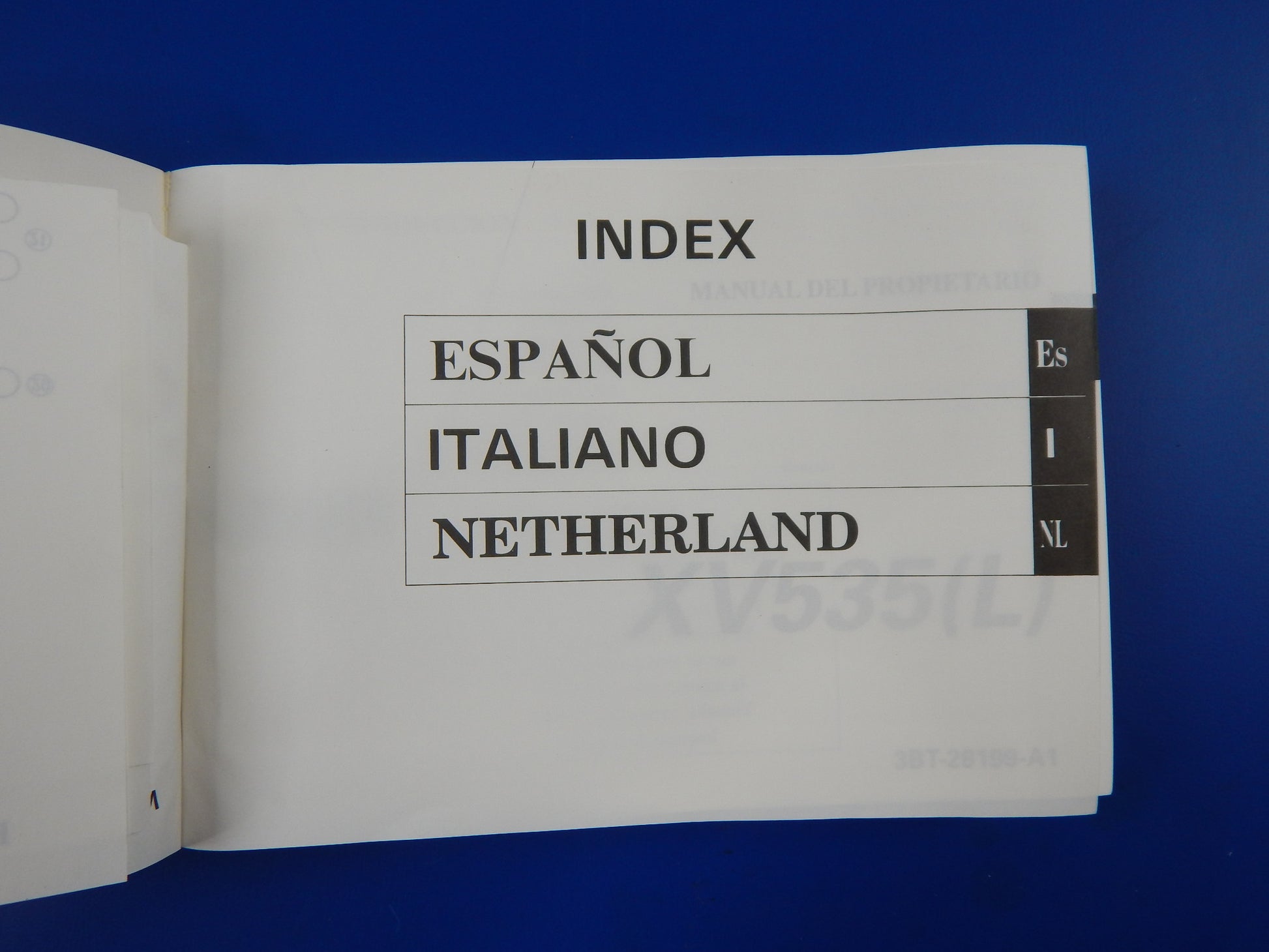 1991 YAMAHA XV535(L) USER OWNER MANUAL BOOK 3BT-28199-A1 MULTI LANGUAGE VINTAGE - MotoRaider
