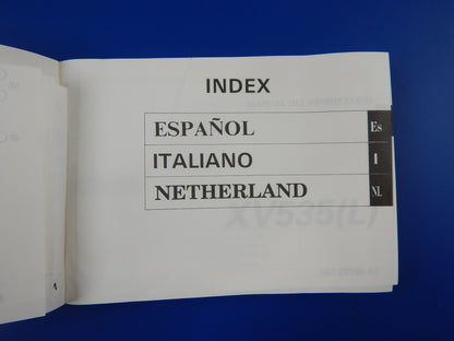 1991 YAMAHA XV535(L) USER OWNER MANUAL BOOK 3BT-28199-A1 MULTI LANGUAGE VINTAGE - MotoRaider