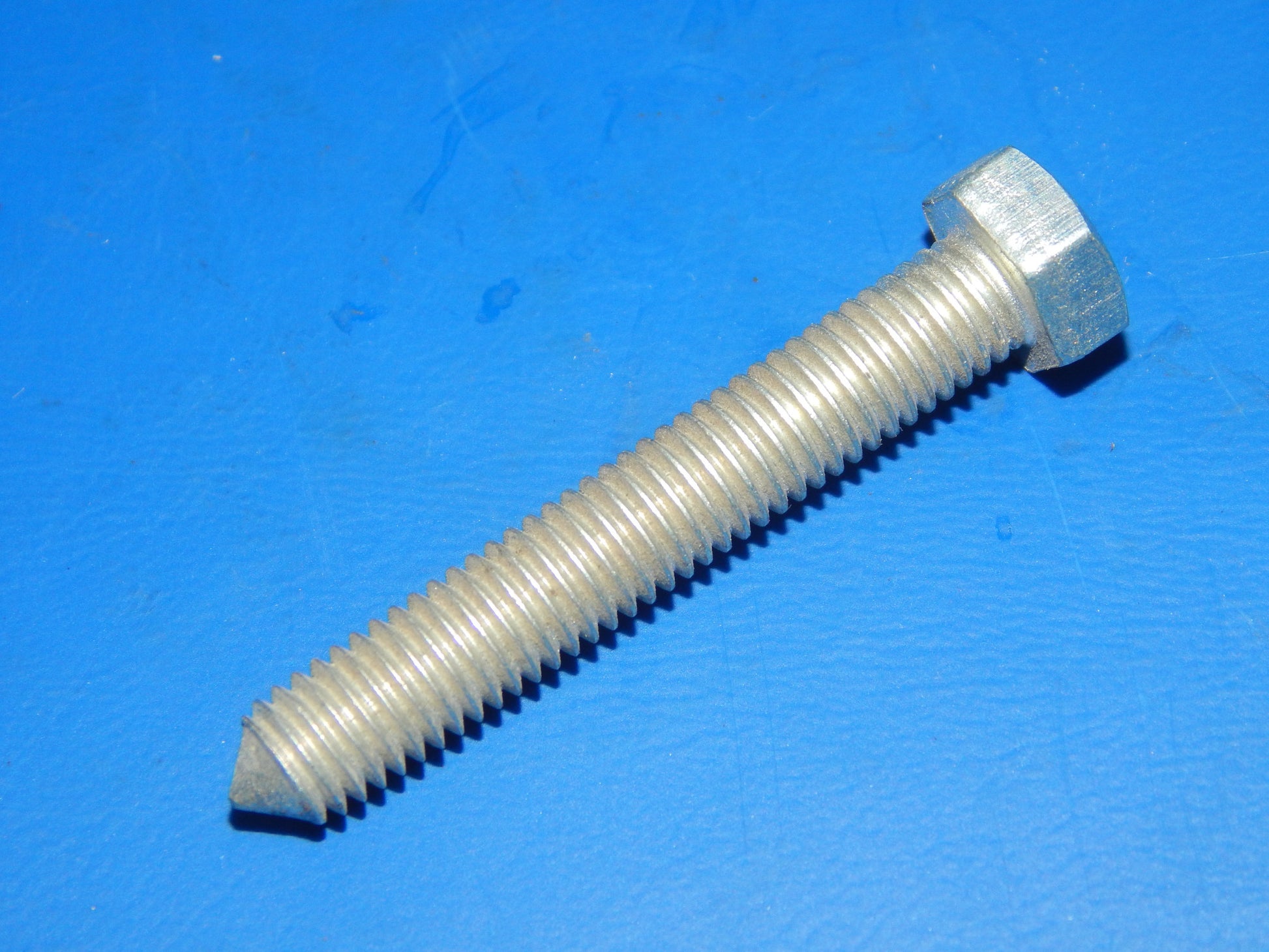 VINTAGE MOTORCYCLE SWING ARM REAR CHAIN WHEEL AXLE ADJUSTER BOLT D=8mm L=50mm - MotoRaider