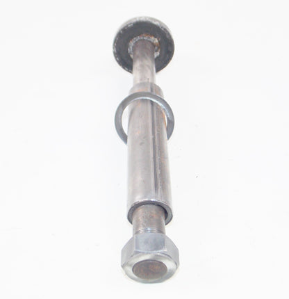 1972 MORINI CORSARO 125 REAR WHEEL PIN BOLT AXLE SPACER BOLT NUT WASHER - MotoRaider
