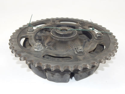1989 KAWASAKI ZX 750 NINJA REAR WHEEL CUSHION PLATE CARRIER DRIVE SPROCKET 47T - MotoRaider