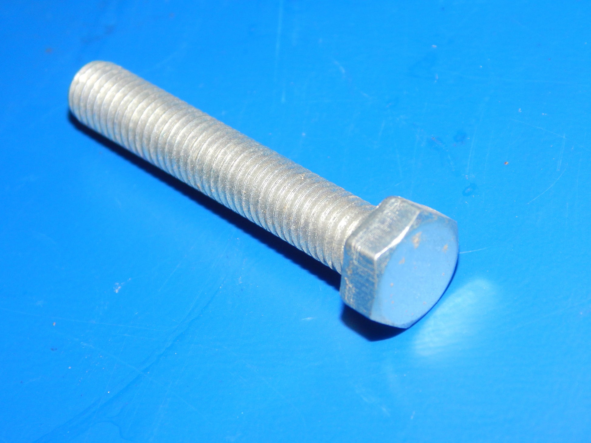 VINTAGE MOTORCYCLE SWING ARM REAR CHAIN WHEEL AXLE ADJUSTER BOLT D=8mm L=50mm - MotoRaider