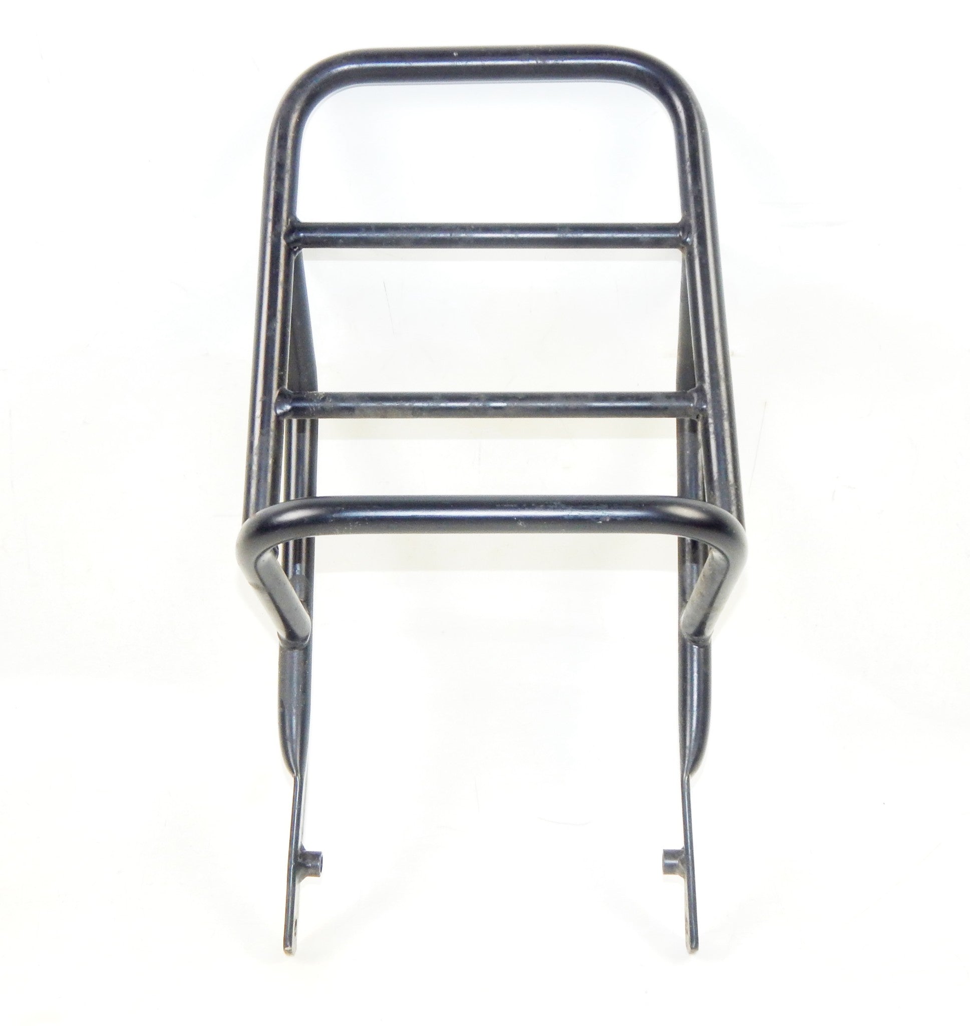 OEM LAVERDA BLACK REAR LUGGAGE GRILL RACK YAMAHA HONDA KAWASAKI LAVERDA CAGIVA - MotoRaider