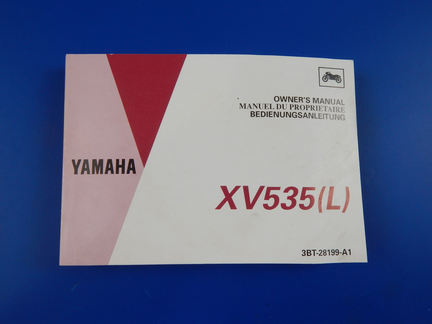 1991 YAMAHA XV535(L) USER OWNER MANUAL BOOK 3BT-28199-A1 MULTI LANGUAGE VINTAGE - MotoRaider