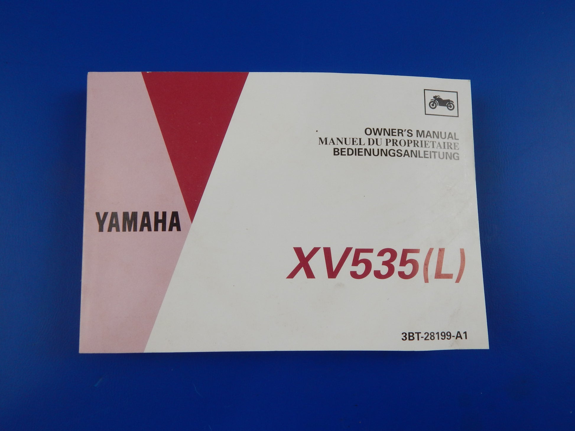 1991 YAMAHA XV535(L) USER OWNER MANUAL BOOK 3BT-28199-A1 MULTI LANGUAGE VINTAGE - MotoRaider