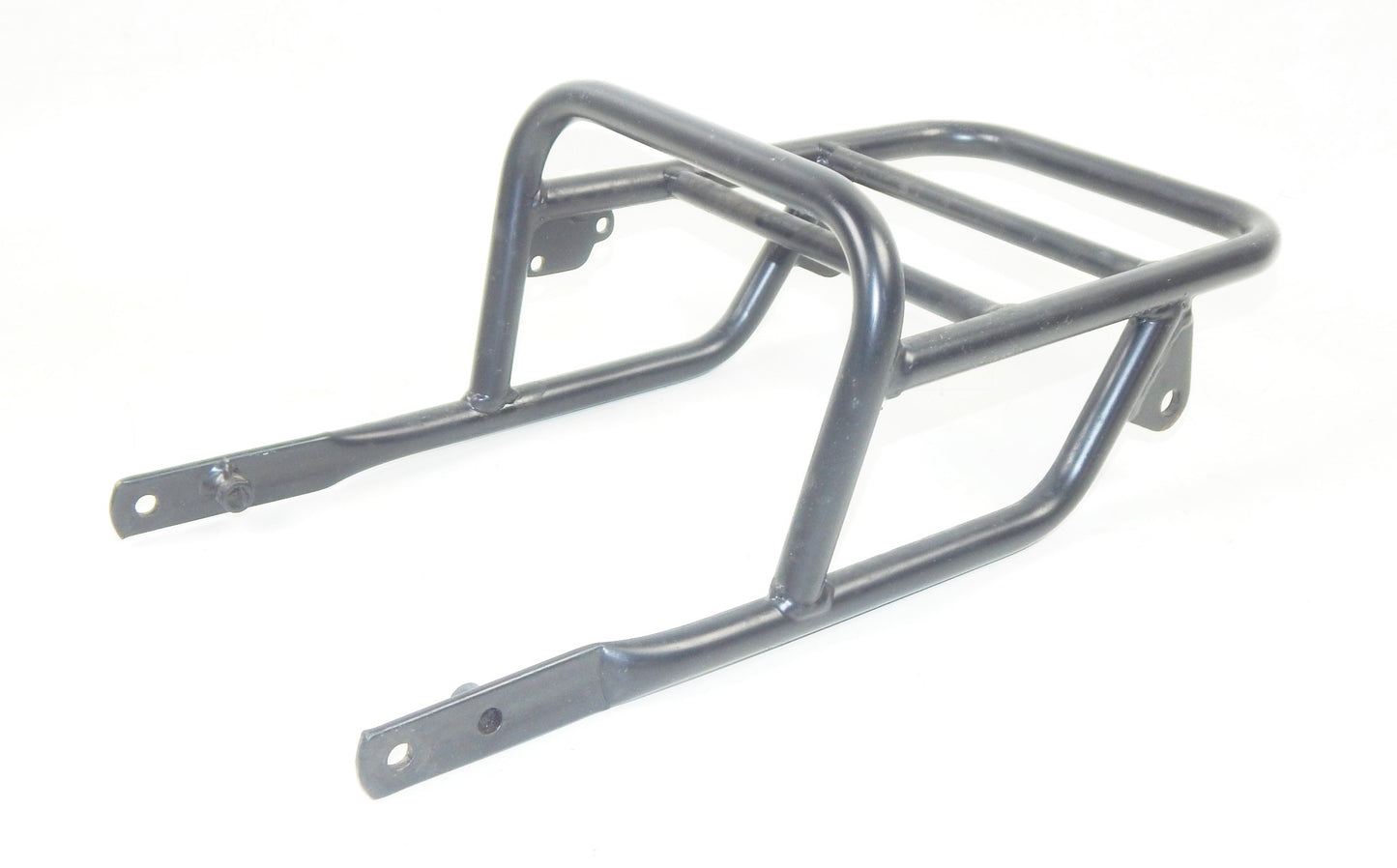 OEM LAVERDA BLACK REAR LUGGAGE GRILL RACK YAMAHA HONDA KAWASAKI LAVERDA CAGIVA - MotoRaider