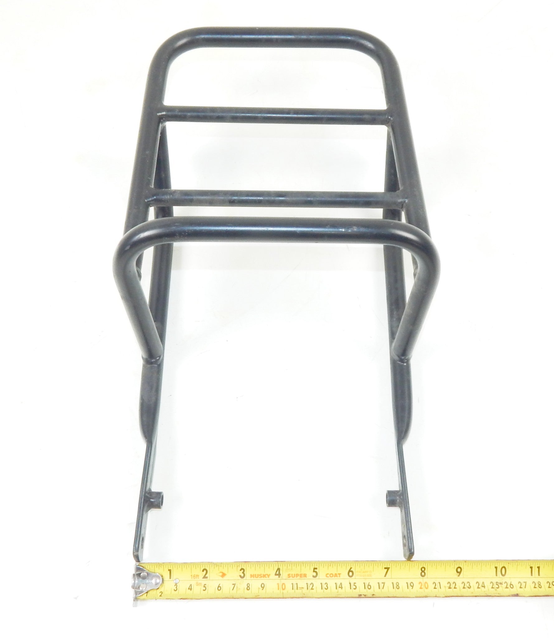 OEM LAVERDA BLACK REAR LUGGAGE GRILL RACK YAMAHA HONDA KAWASAKI LAVERDA CAGIVA - MotoRaider