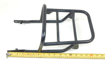 OEM LAVERDA BLACK REAR LUGGAGE GRILL RACK YAMAHA HONDA KAWASAKI LAVERDA CAGIVA - MotoRaider
