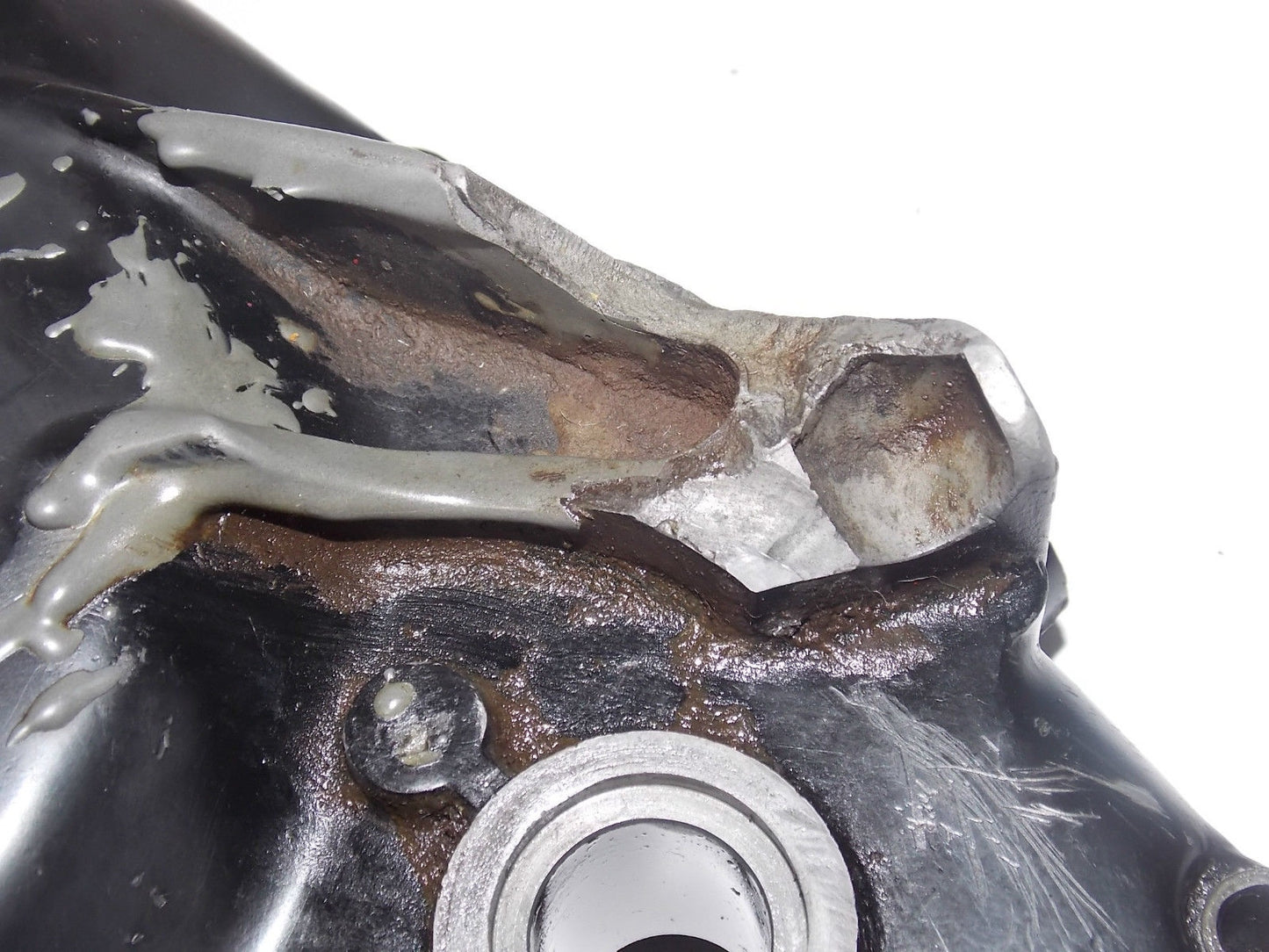 1972 - 1976 Husqvarna WR CR RT 250 400 CLUTCH SIDE COVER LEFT ENGINE MOTOR #2 - MotoRaider