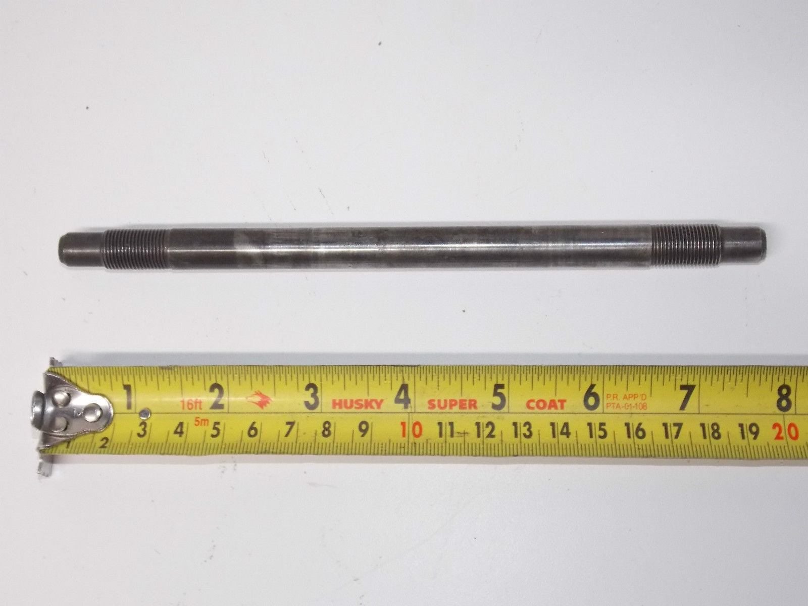 1975 HUSQVARNA FRONT WHEEL 12mm AXLE BOLT PIN CR250 CR GP 250 VINTAGE MOTOCROSS - MotoRaider