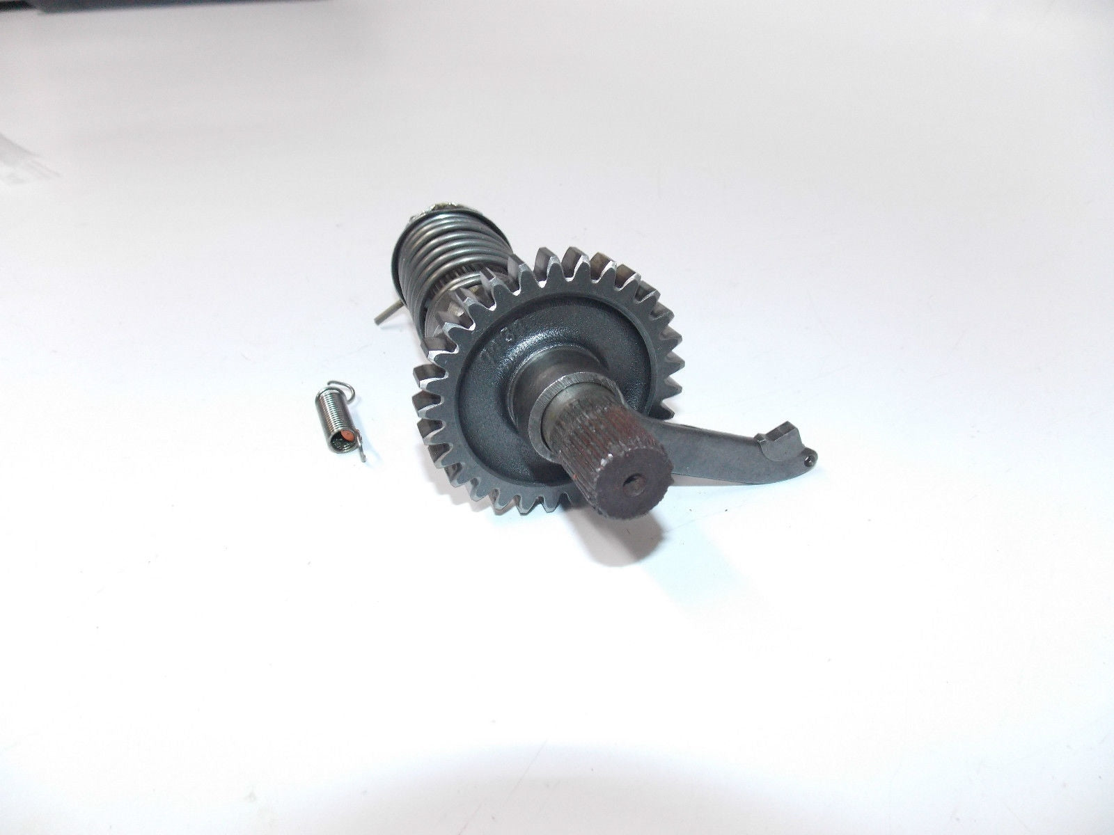 1978 KTM 400 MC5 GS MOTOCROSS ENGINE KICK START SHAFT ASSEMBLY SPRING RATCHET - MotoRaider