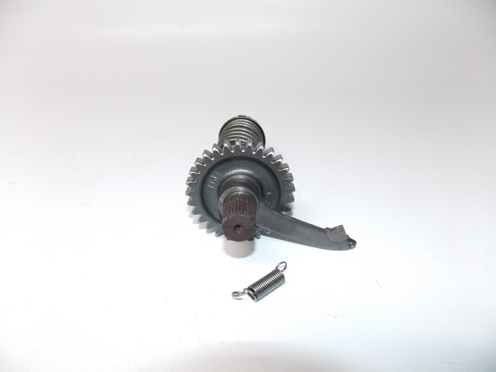 1978 KTM 400 MC5 GS MOTOCROSS ENGINE KICK START SHAFT ASSEMBLY SPRING RATCHET - MotoRaider