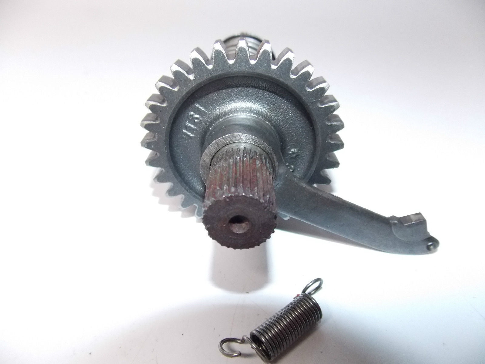 1978 KTM 400 MC5 GS MOTOCROSS ENGINE KICK START SHAFT ASSEMBLY SPRING RATCHET - MotoRaider