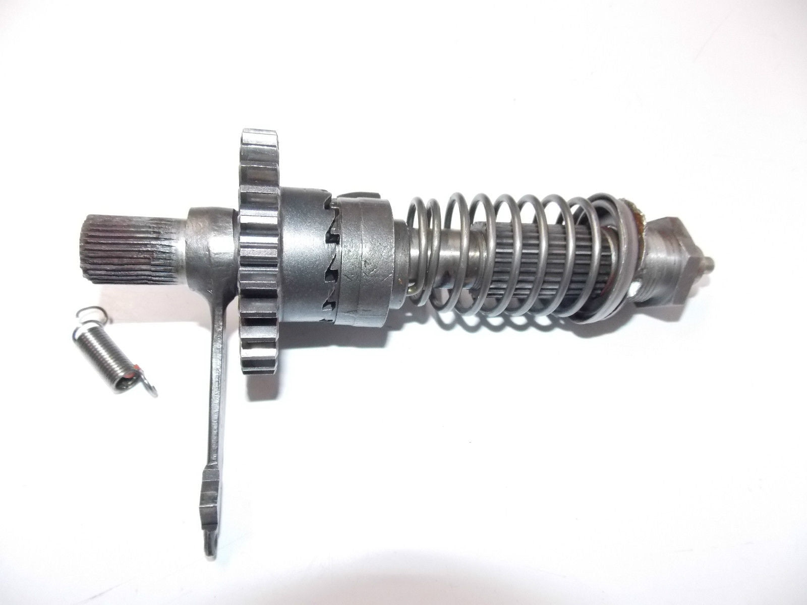 1978 KTM 400 MC5 GS MOTOCROSS ENGINE KICK START SHAFT ASSEMBLY SPRING RATCHET - MotoRaider