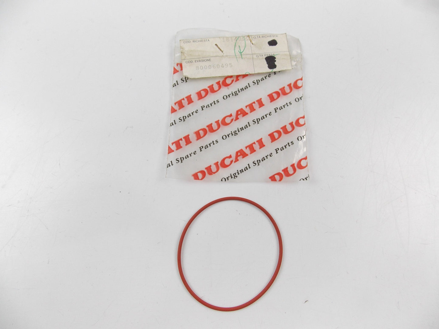 NOS OEM CAGIVA 1993 SUPER CITY 75 / SUPER CITY 50-6 VELOCITA O-RING 800060495 - MotoRaider