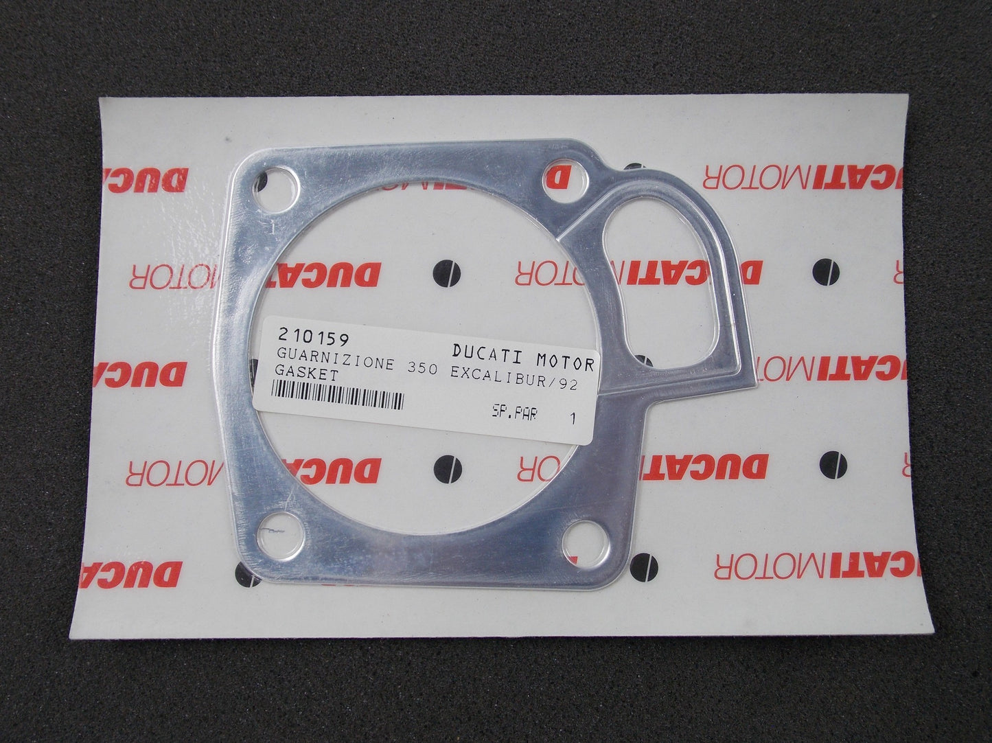 NOS OEM MORINI 1992 350 EXCALIBUR 1987 350 KANGURO CYLINDER ASSY GASKET 210159 - MotoRaider