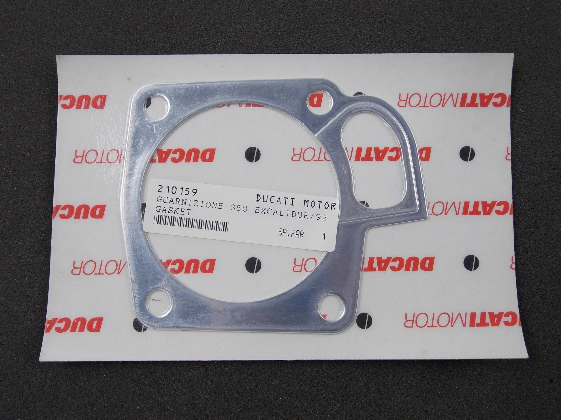 NOS OEM MORINI 1992 350 EXCALIBUR 1987 350 KANGURO CYLINDER ASSY GASKET 210159 - MotoRaider