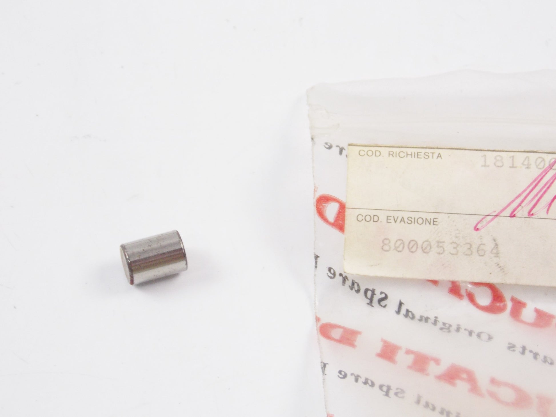 NOS OEM CAGIVA 1988-89 COCIS 50 1993 W4 50-6V/75 PRIMARY DRIVE BUSHING 800053364 - MotoRaider