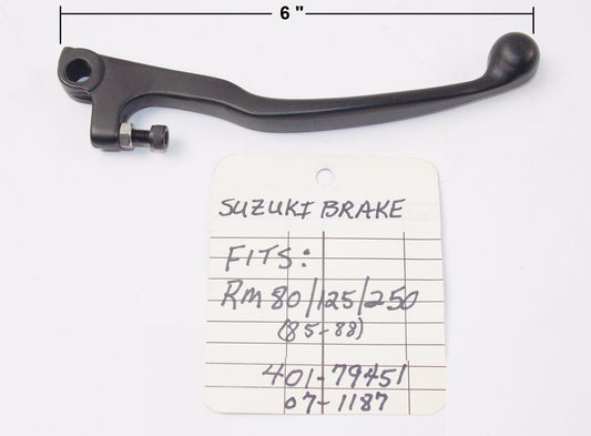 BIKE MASTER BRAKE LEVER SUZUKI 85-88 RM 80|125|250 LONG 6" 07-1187 | 401-79451 - MotoRaider