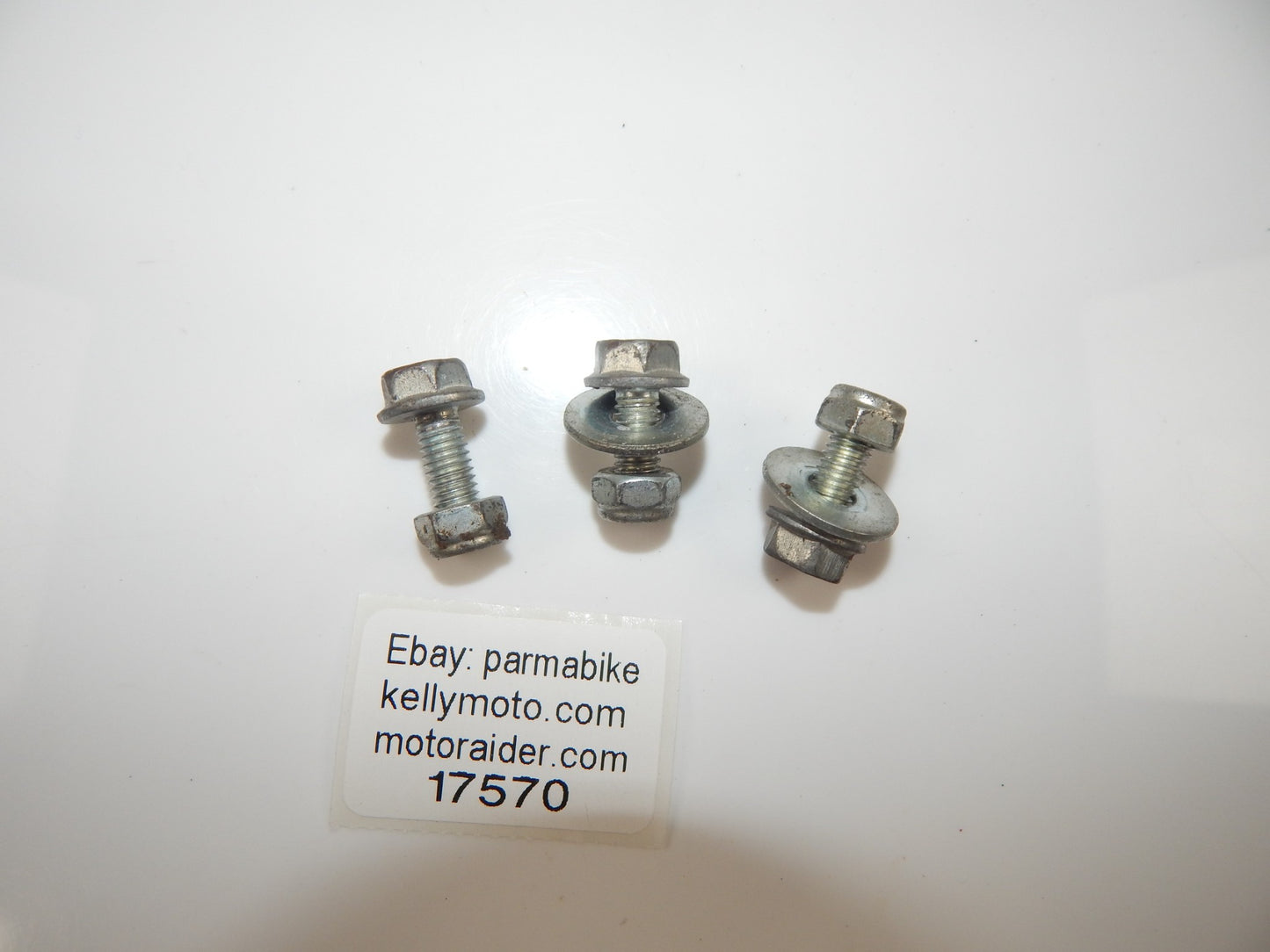 1970's FANTIC MOTOR 125cc TRIAL REAR FENDER MUD GUARD MOUNTING BOLTS VINTAGE - MotoRaider