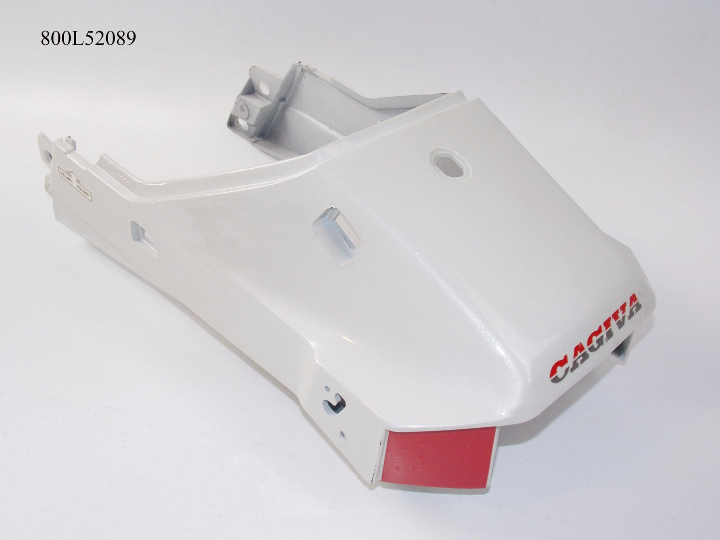 NOS CAGIVA 1985 1986 1988 ALETTA ORO 125-S2 FRAME END TAIL REAR COVER 800L52089 - MotoRaider