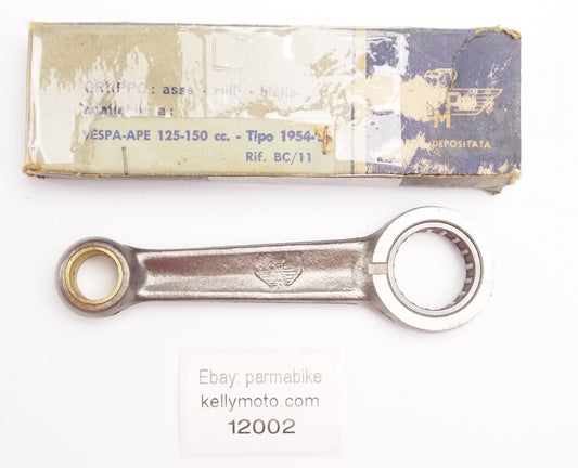 NOS MPM CONNECTING ROD+BEARING VESPA-APE 1954-1955 125-150cc GITAN 48 cc 4STROKE - MotoRaider