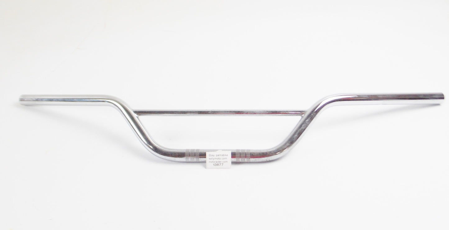 OEM CAGIVA CHROME STEEL HANDEBAR W=32" D=7/8" 22mm ELEFANT SST SXT WMX AMF - MotoRaider