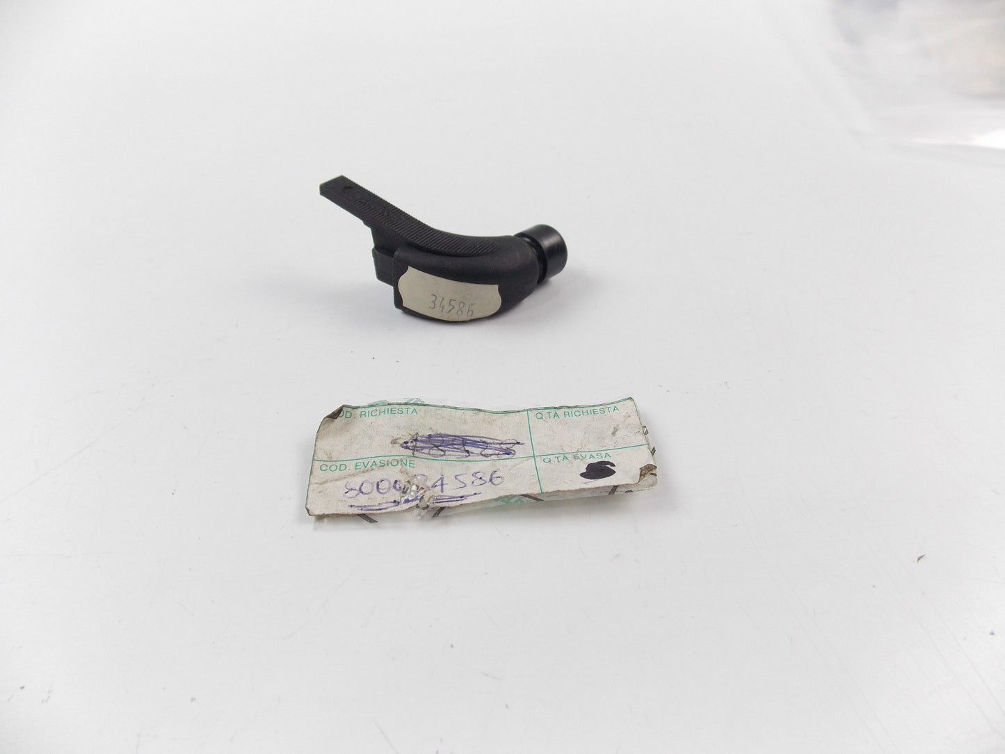 NOS OEM CAGIVA 1983 ALA ROSSA 350 CABLE GUIDE OF CLAMPING 800034586 - MotoRaider